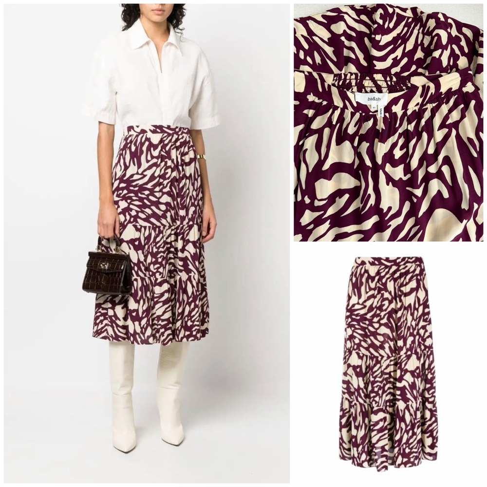 Ba&sh Gianna Midi Skirt